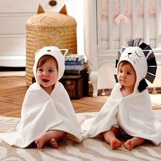 Baby Animal Bath Towel & Blanket