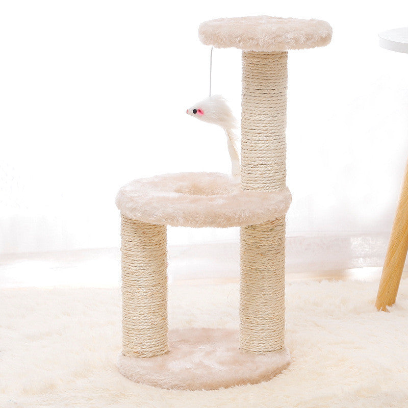 Cat Climbing Tower