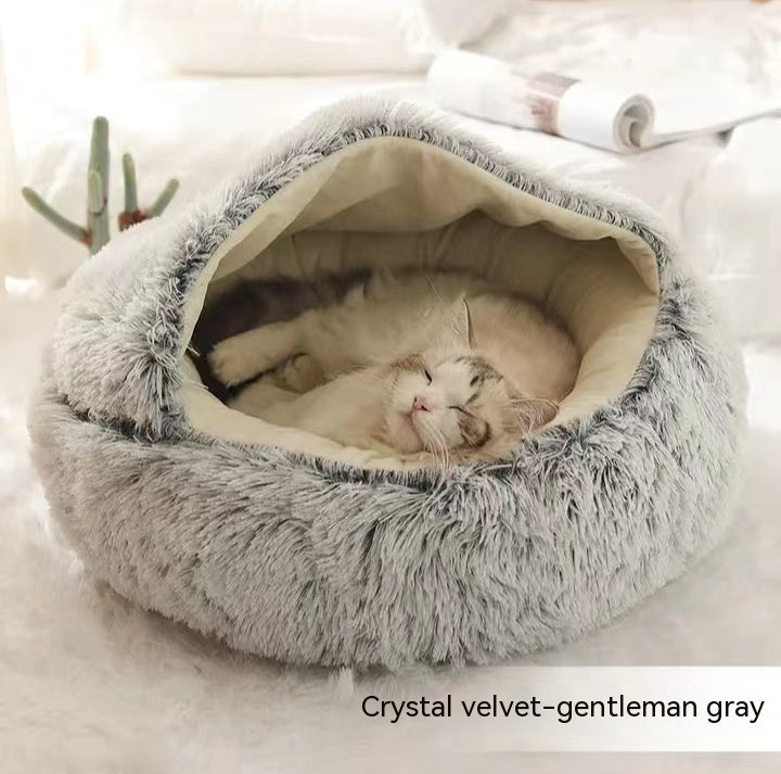 Warm Winter Bed for Pets