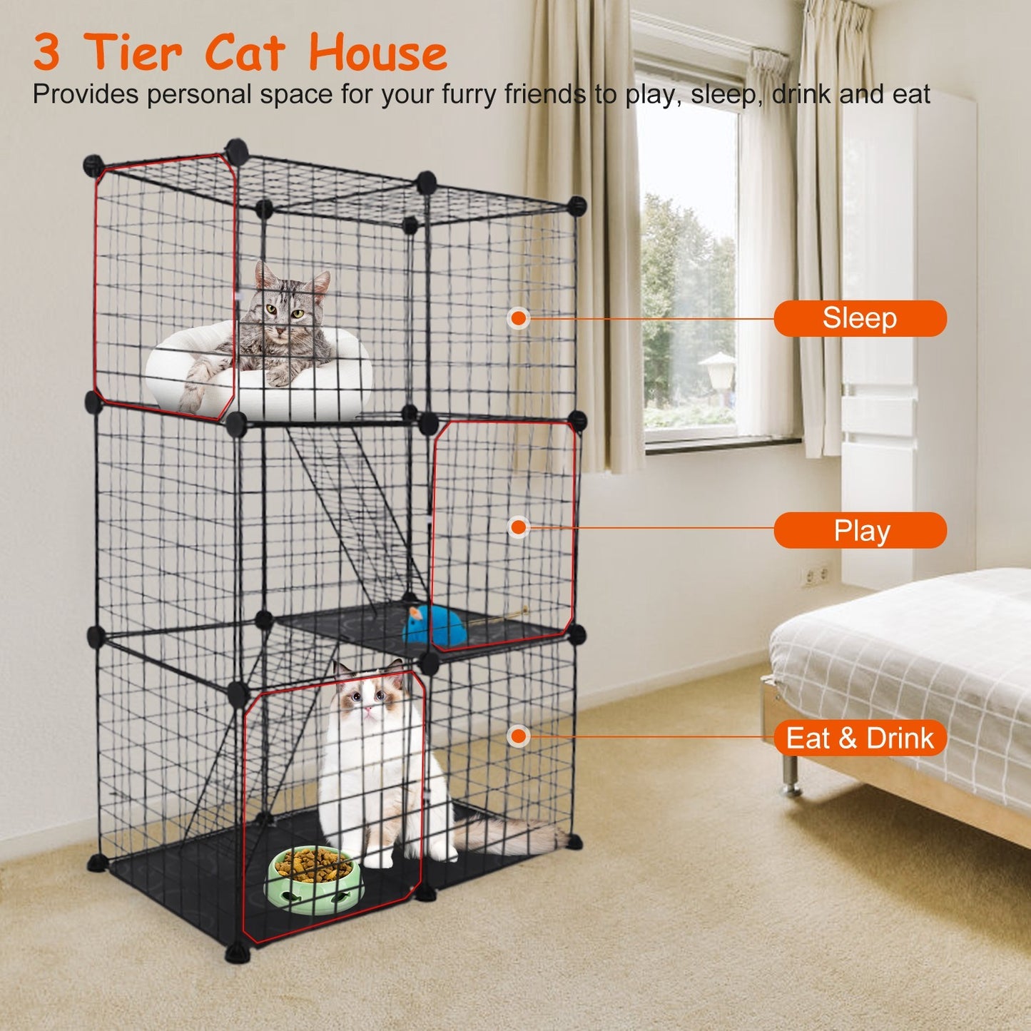 Multi-Layer Pet Playpen