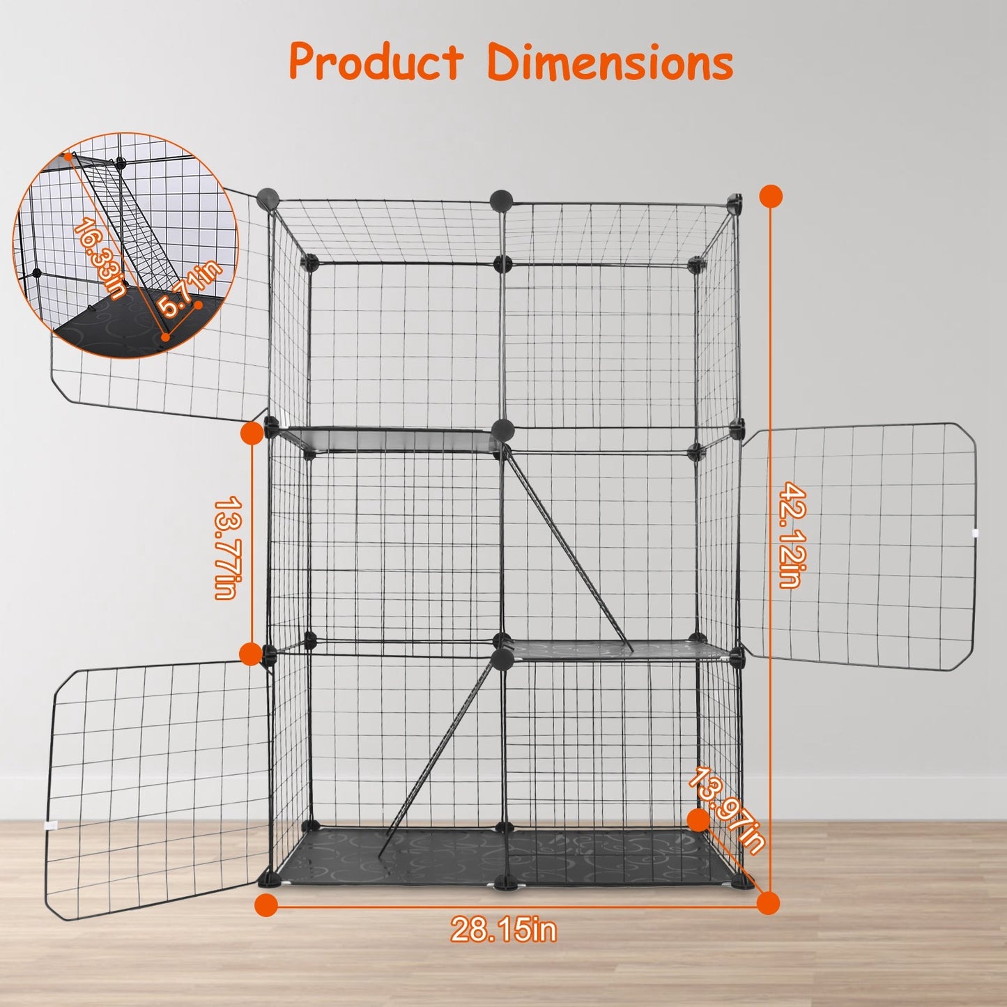 Multi-Layer Pet Playpen